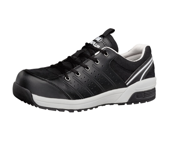 JSAA A種認定 先芯入り スニーカー MPN-301ブラック 23.5cm画像