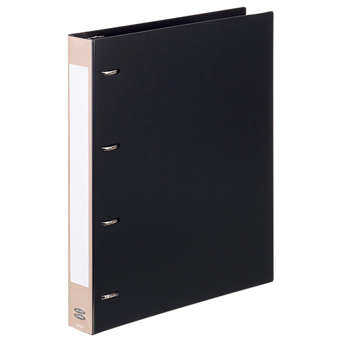 Dﾘﾝｸﾞﾊﾞｲﾝﾀﾞｰ A4ﾀﾃ 4穴 280枚収容 28mmとじ 背幅40mm ﾌﾞﾗｯｸ 1冊画像