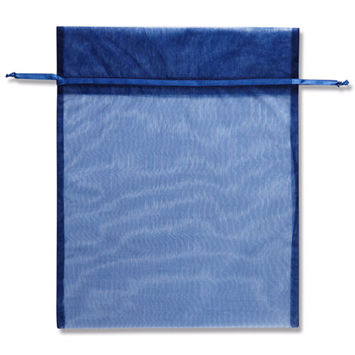 オーガンジーバッグ ＸＬＬ ネイビー １０枚画像