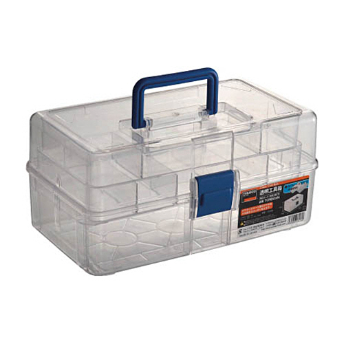 透明工具箱(中皿付き) ｸﾘｱ 1個画像