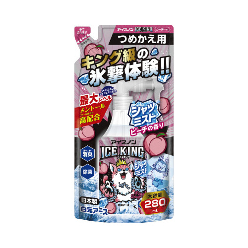 アイスノンシャツミスト　ＩＣＥＫＩＮＧ　ピーチかえ画像