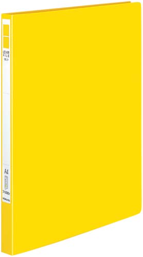 レバーファイル＜Ｅｚｅ＞Ａ４縦１２ｍｍ　黄　１０冊画像