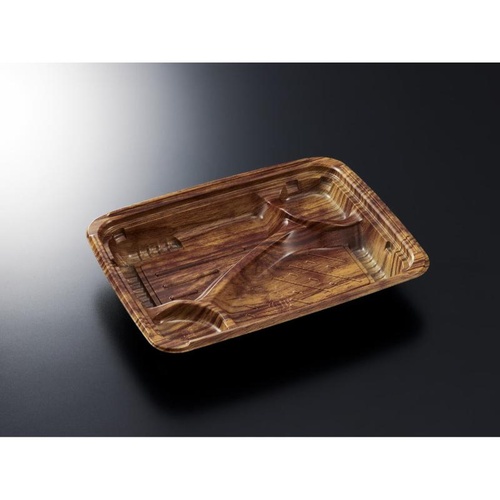 中央化学 弁当容器 BCTはるか22-17C さやBR-BK 本体画像