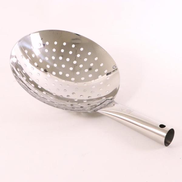 ザル 18-8中華深型ザーレン 21cm カンダ画像