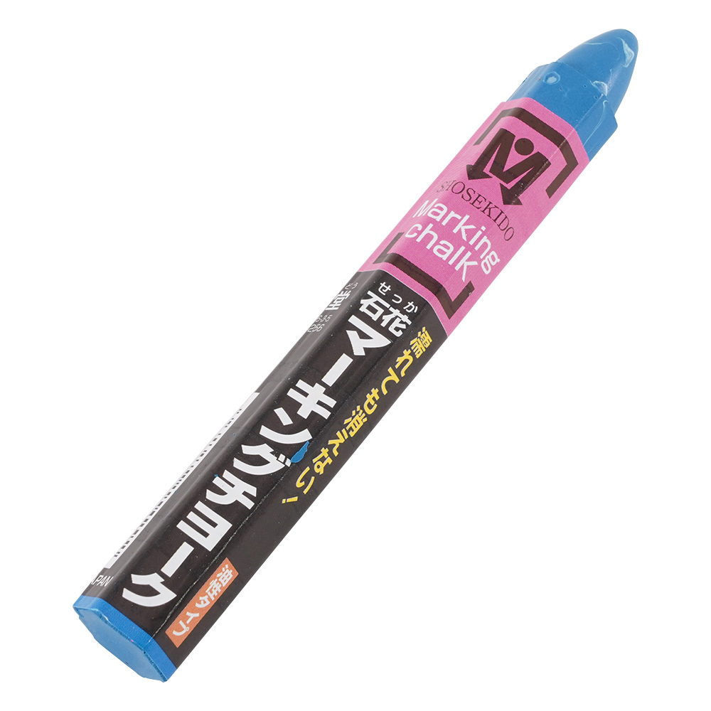石花マーキングチョーク　青　1箱（24本入）画像