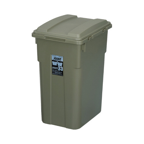 連結カラー分別ペール３３型　カーキグリーン画像