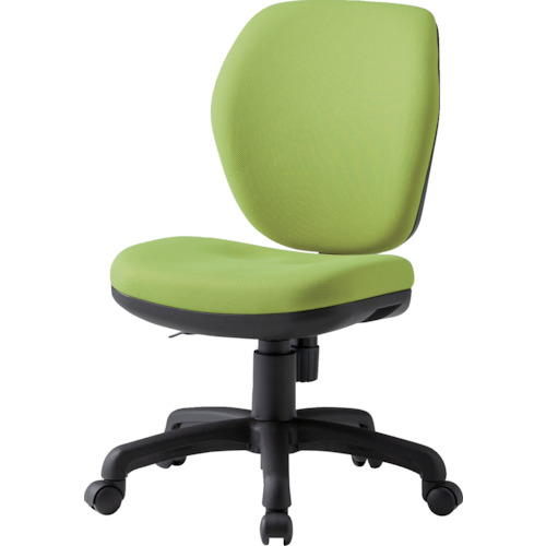 ＴＯＫＩＯ　オフィスチェア　肘なし　モスグリーン画像