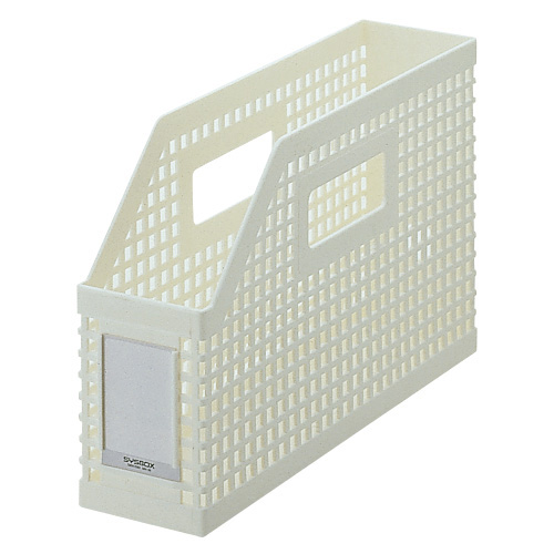 ｼｽﾎﾞｯｸｽ ﾖｺ型 A4 背幅85mm 白 1ｾｯﾄ(10個)画像