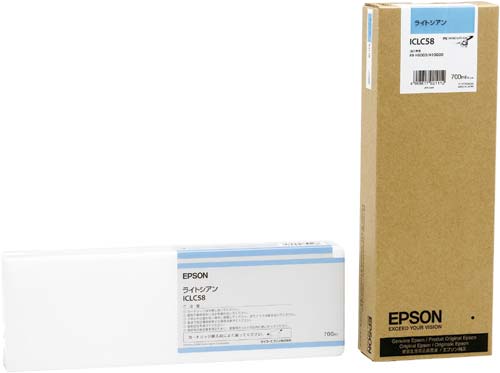 純正インク　ＩＣＬＣ５８　ライトシアン（大容量）画像