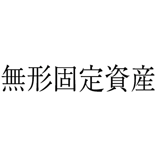 勘定科目印 60 無形固定資産 1個画像