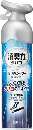 消臭力香りのシャワー　タバコ用　アクアシトラス×３画像