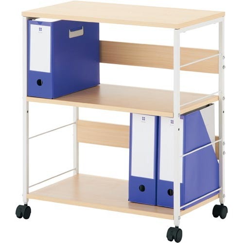 ＣＮデスクサイドワゴンＮ　ナチュラル画像