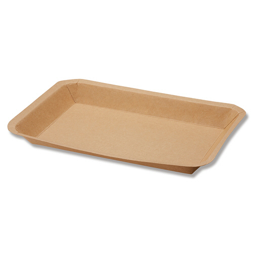 食品容器 ｸﾗﾌﾄﾌｰﾄﾞﾄﾚｰ 18-25 1ｾｯﾄ(600枚:50枚×12ﾊﾟｯｸ)画像