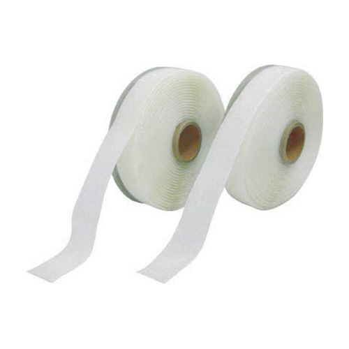 ﾏｼﾞｸﾛﾎﾞﾝﾄﾞ ﾒｽ 強粘着付 25mm×5m 白 1巻画像