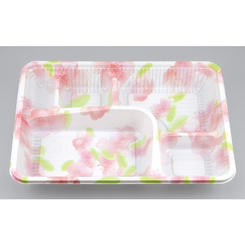 シーピー化成 弁当容器 Z-257(B) 蘭 本体画像