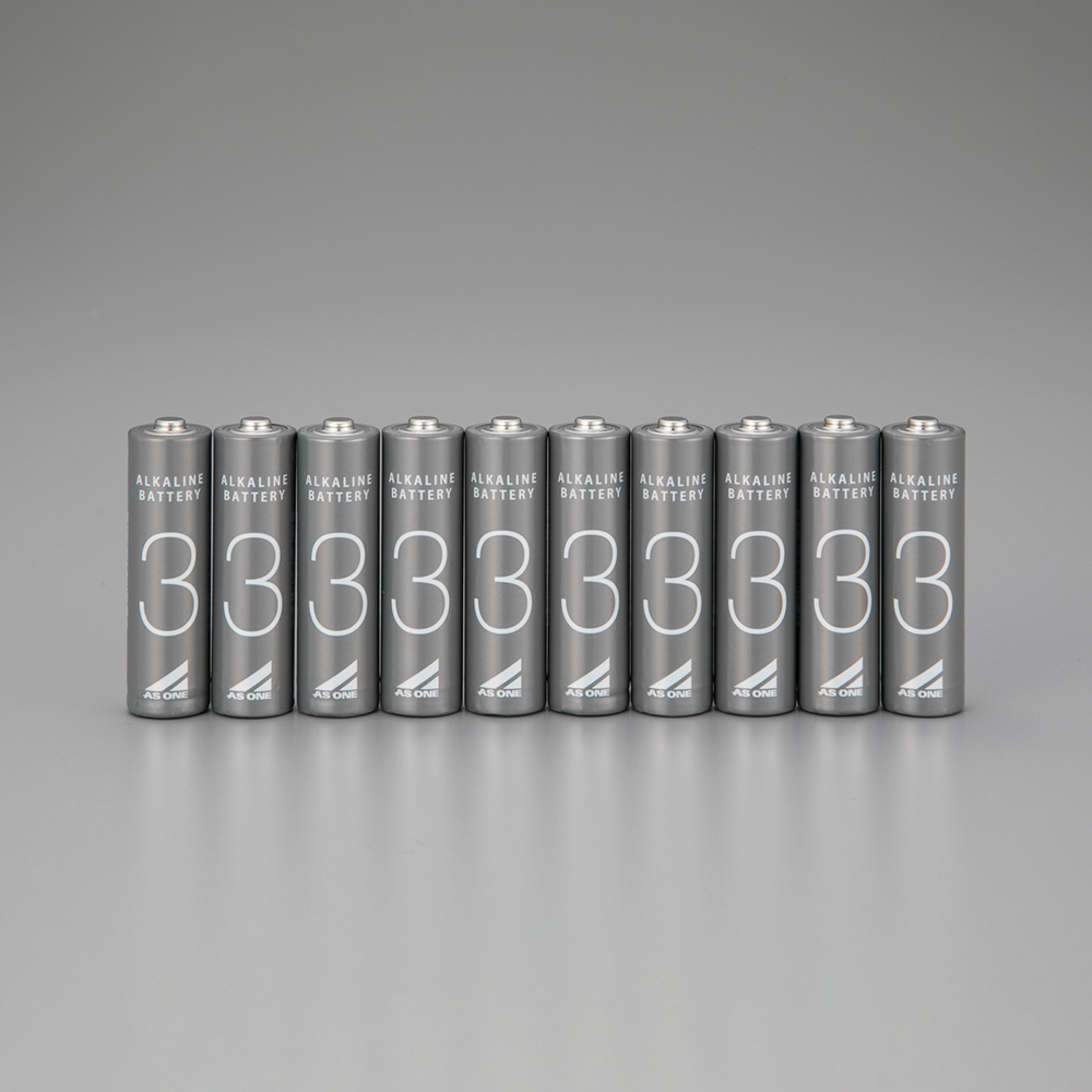アズワンのアルカリ乾電池 単3（10本）画像