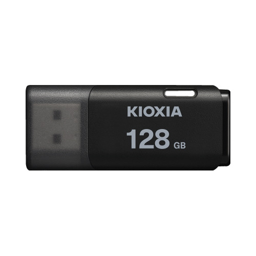 ＵＳＢキャップ式ブラック１２８ＧＢ画像