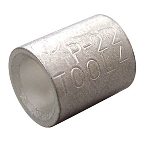 ﾆﾁﾌ 裸圧着ｽﾘｰﾌﾞ P形 1ﾊﾟｯｸ(100個)画像