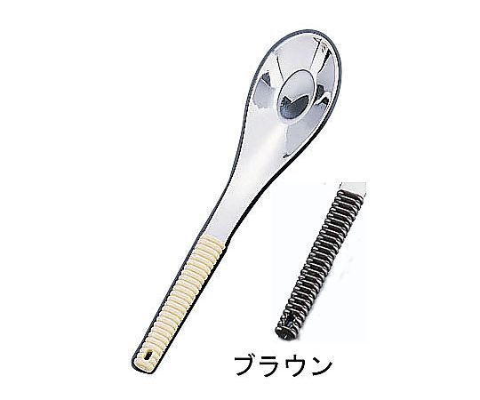 18-8味道楽 中華レンゲスプーン ミニ ブラウン画像