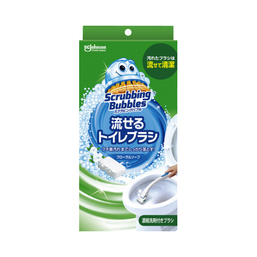 バルクライフ　ＳＢシャット流せるトイレブラシ×３画像