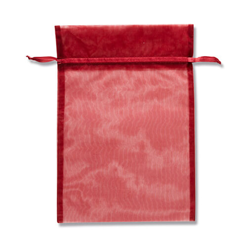 オーガンジーバッグ ＸＬ ワイン １０枚画像