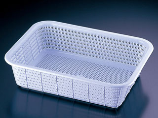 カゴ リス キッチンバスケット 浅型L画像