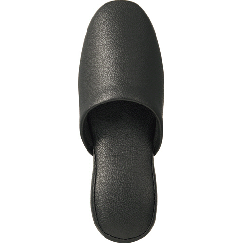 PVCｽﾘｯﾊﾟ 前とじ Mｻｲｽﾞ ﾌﾞﾗｯｸ 1ｾｯﾄ(5足)画像