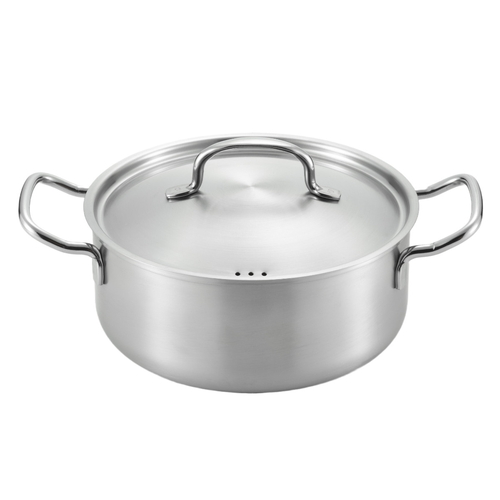 両手鍋 20cm ステンレス製 郷技