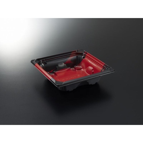 中央化学 どんぶり容器 CT 活膳 15-15 飛騨R-BK 本体画像