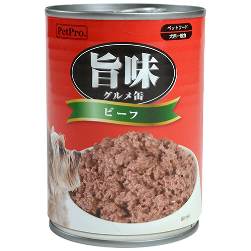PetPro 旨味ｸﾞﾙﾒ缶 ﾋﾞｰﾌ 375g 1個画像