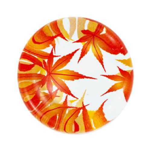 アクリル箸置き 赤紅葉画像