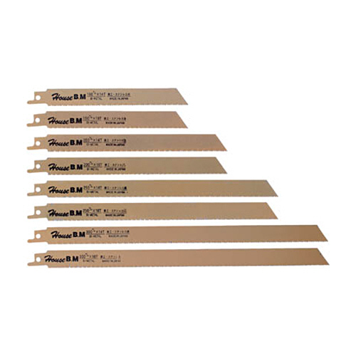 ﾊﾞｲﾒﾀﾙｾｰﾊﾞｰｿｰﾌﾞﾚｰﾄﾞ 鉄･ｽﾃﾝﾚｽ･塩ﾋﾞ用 全長200mm 山数18 1ﾊﾟｯｸ(10枚)画像