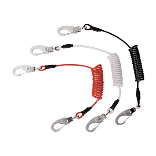 安全ﾛｰﾌﾟ(ｽﾃﾝﾚｽﾜｲﾔｰ芯) 黒 1本画像