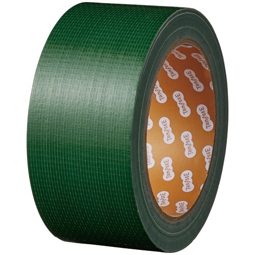 布テープ(カラー) 50mm×25m 厚み約0.17mm 緑 1巻画像