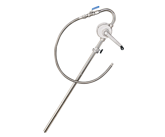 ハンドロータリーポンプ ホース、バルブ付画像