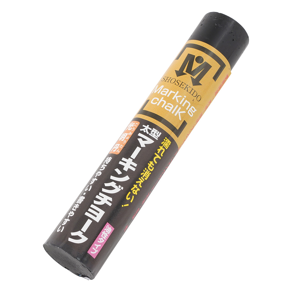 太型マーキングチョーク　光明丹　黒　1箱（12本入）画像