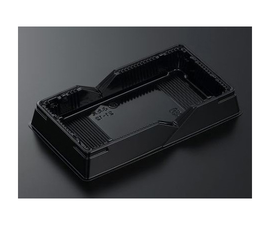 弁当容器 HSふたえ 21-12 BK 身 600枚画像