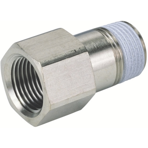 ﾁｭｰﾌﾞﾌｨｯﾃｨﾝｸﾞ 延長継手ﾌﾞｯｼｭ 1個画像