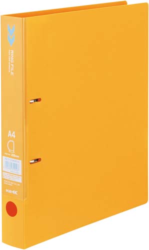 Ｄリングファイル＜Ｋ２＞背幅３９ｍｍ枚橙×１０画像