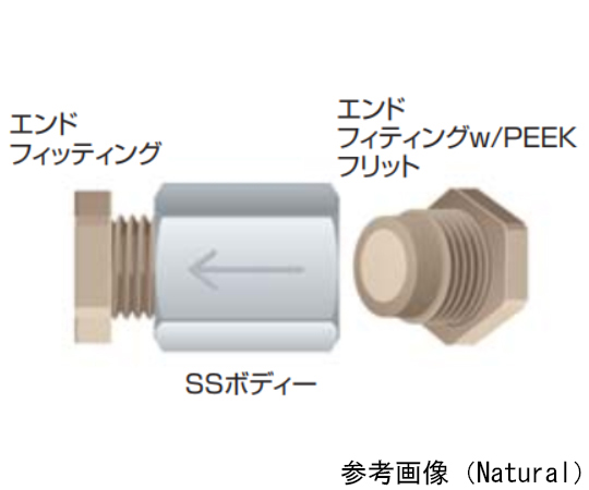 フィルターエンド・フィッティング　5.7μL(10pk)画像