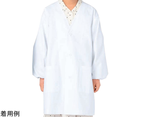給食衣（シングル型）　白　1号画像