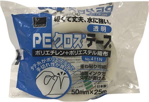 ＰＥクロスＮＯ．４１１Ｎ　透明画像