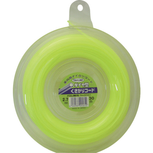 ﾅｲﾛﾝｺｰﾄﾞ ﾀﾞｲﾔ型 2.7×30m 1個画像