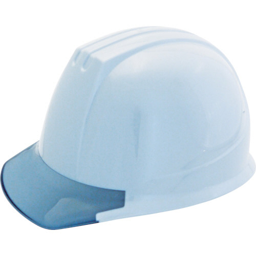 ｴｱﾗｲﾄ搭載ﾍﾙﾒｯﾄ(PC製･透明ひさし型) 1個画像