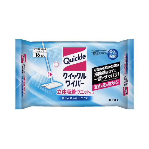 クイックルワイパー立体吸着ウェットシート１６×２０画像