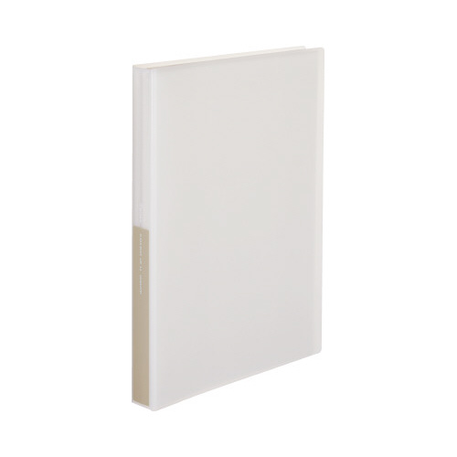 クリヤーブックグラッセルＡ４　６０枚　オフホワイト画像