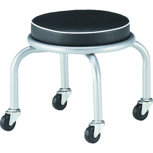 ＴＲＵＳＣＯ　作業用チェア　Φ３００ＸＨ３３０　キャスター付画像