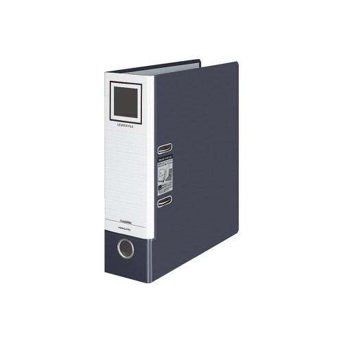 レバッチファイル　Ａ４縦　背幅９３ｍｍ　濃灰画像