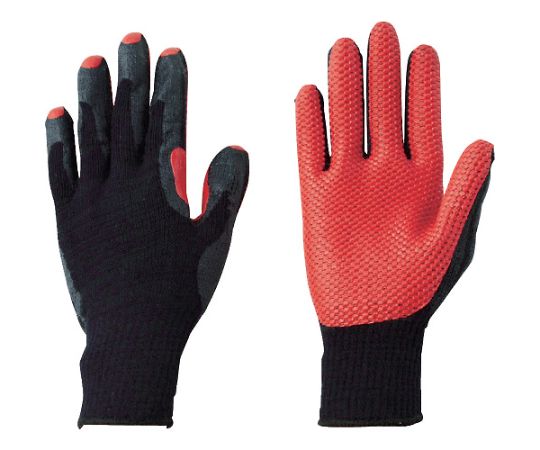 ゴム張り手袋 快適ラバース 3双組 L画像