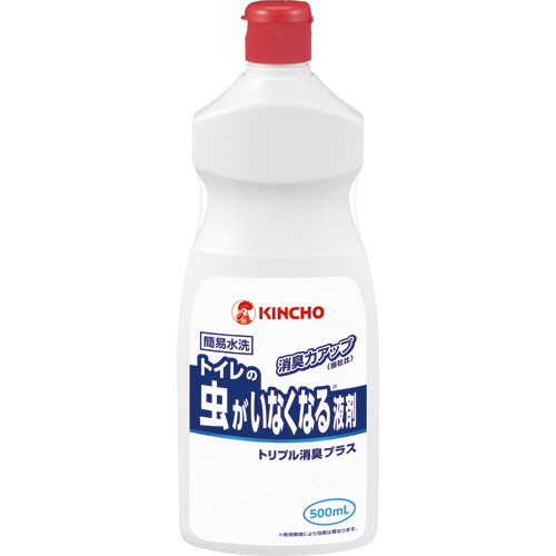 トイレの虫がいなくなる液剤　トリプル消臭プラス　500ml　1本画像
